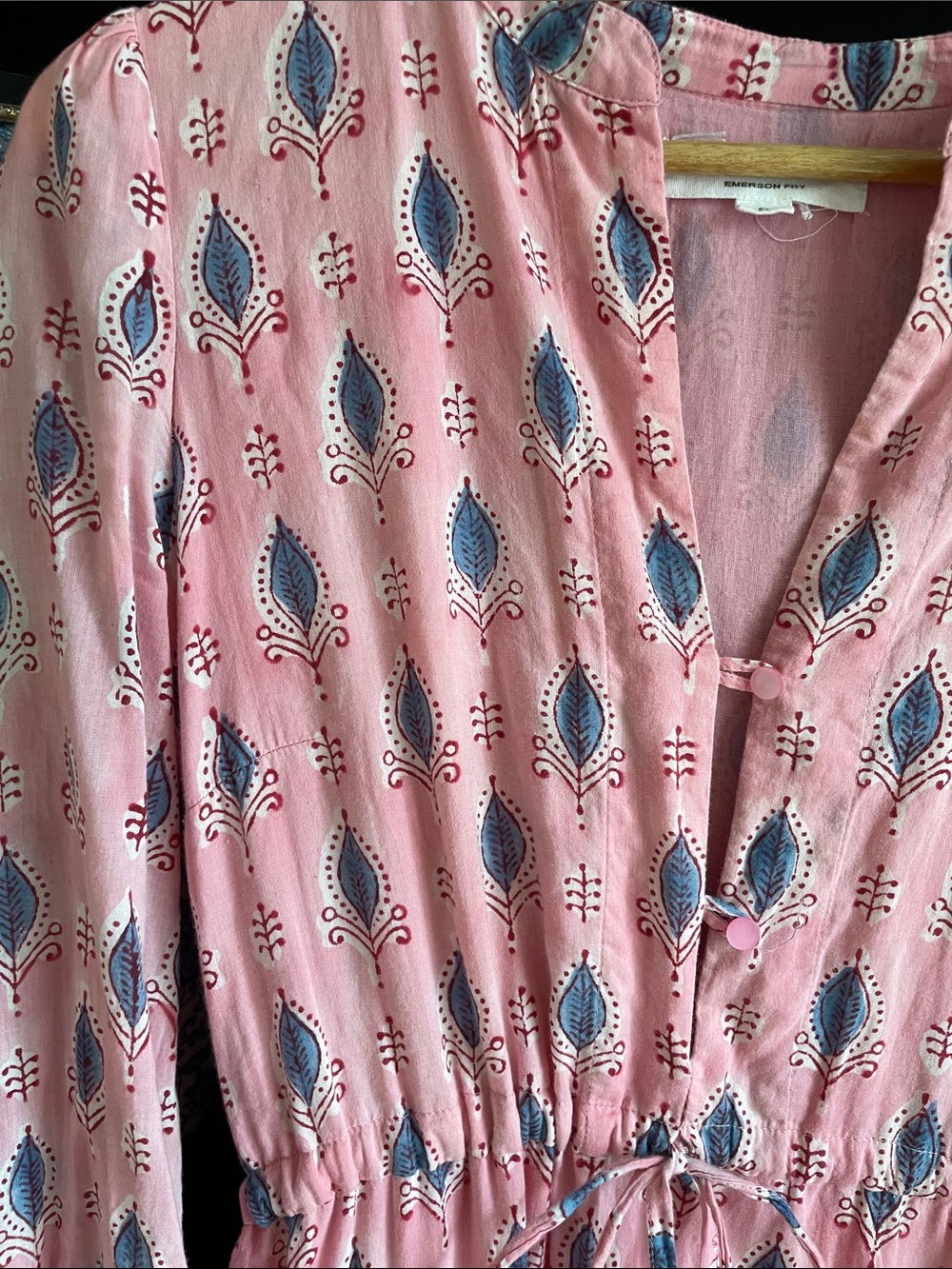 Emerson Fry India Collection Frances Tiered Maxi Dress - Picture 9 of 10